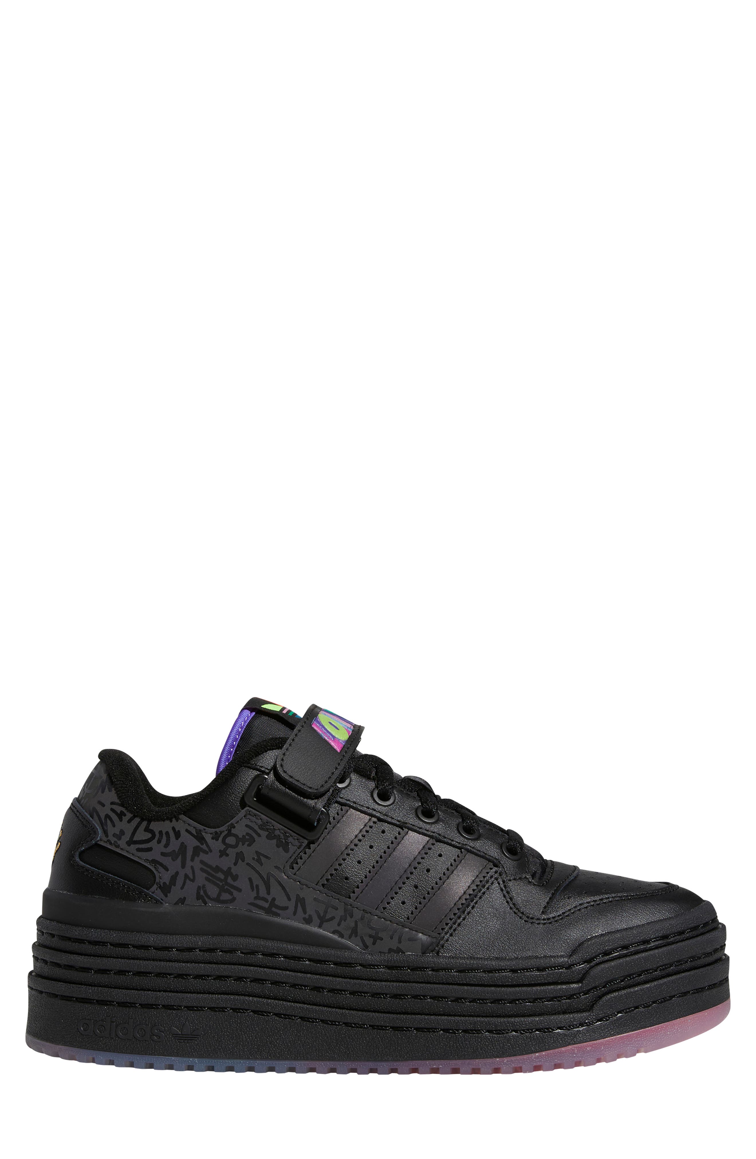 adidas Forum Pride Triple Platform Sneaker, Alternate, color, 
