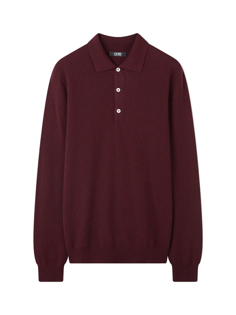 Essential Cashmere Polo Sweater