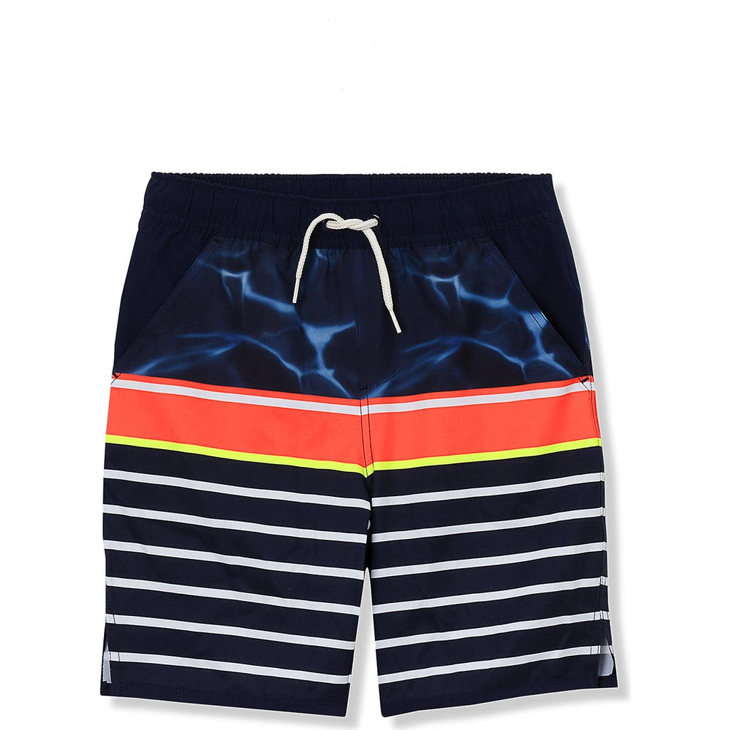 LANDS' END LANDS' END BOYS STRETCH HYDROLINER SPORT SWIM TRUNK