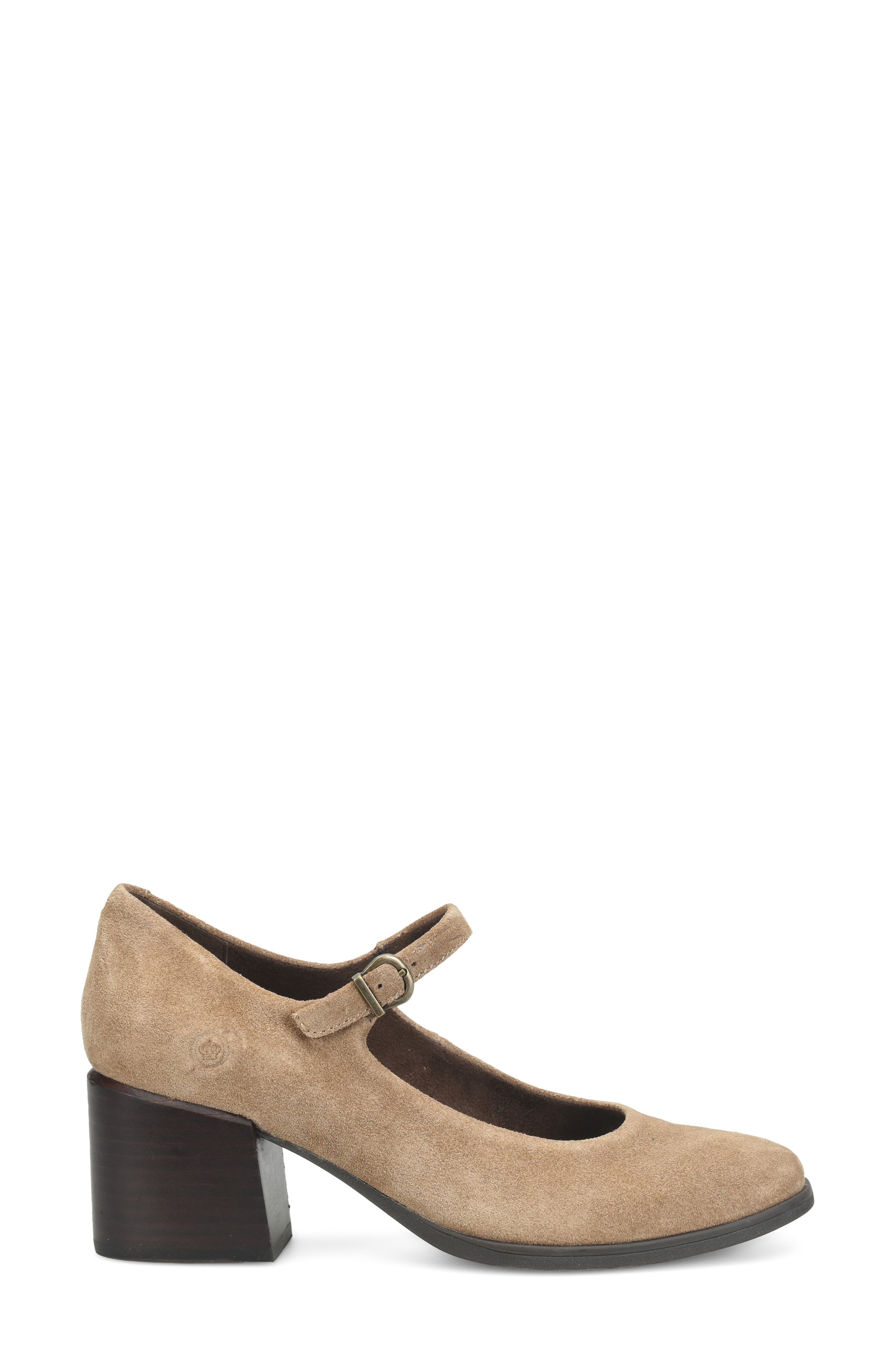 Laine Mary Jane Pump, Alternate, color, TAUPE SUEDE