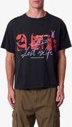 mnml Lost in Life Cotton Graphic T-Shirt