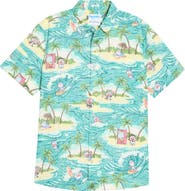 Reyn Spooner Aloha Doraemon Button-Down Shirt