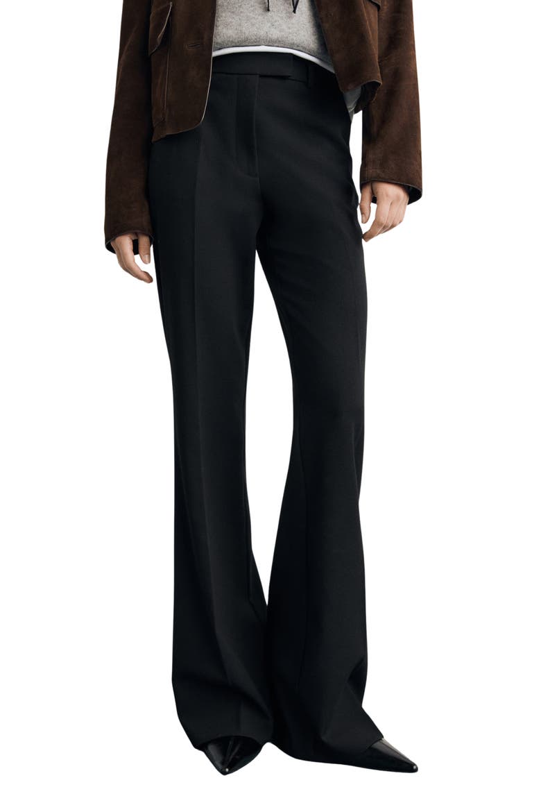 Emma Flare Pants, Main, color, BLACK
