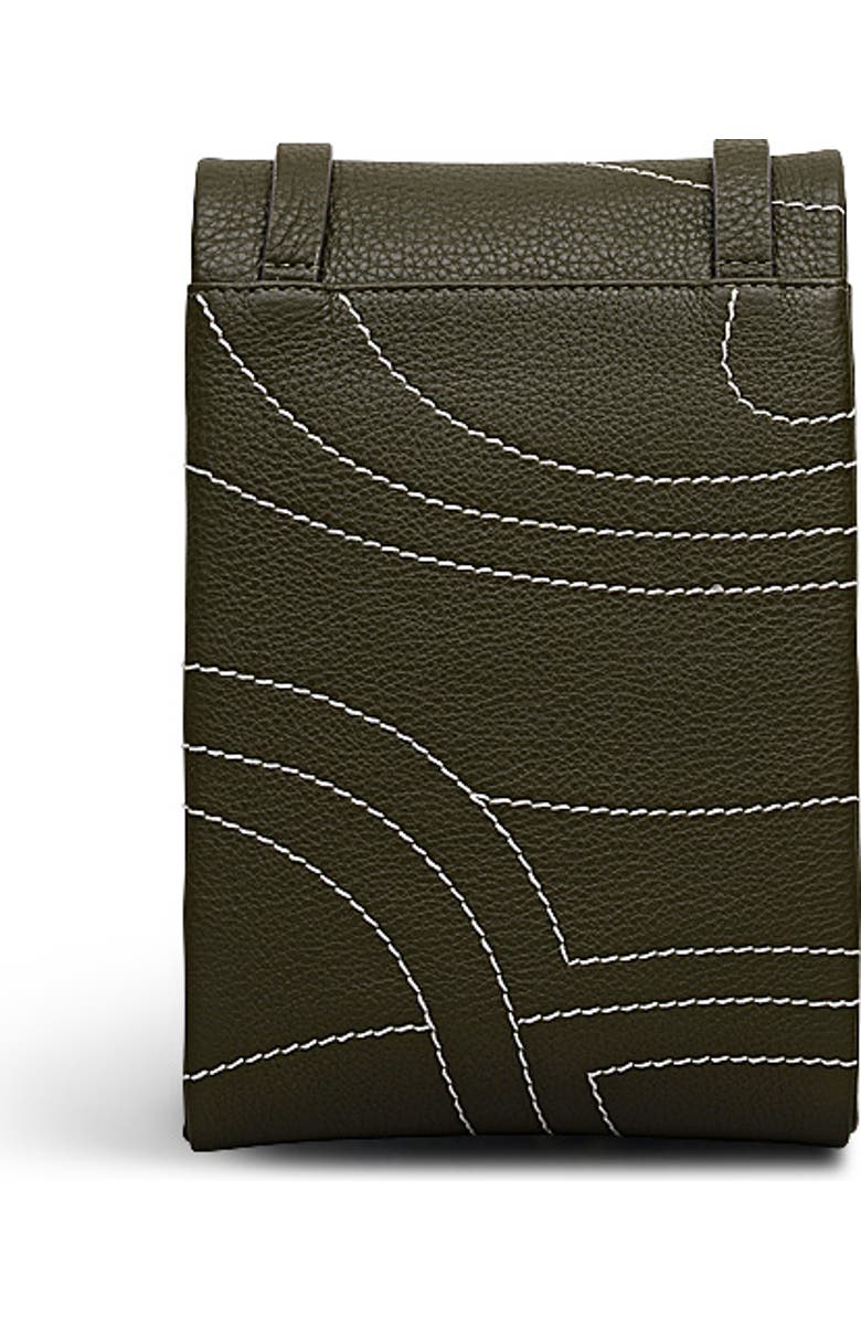 Radley Mallow Street - Stud Medium Phone Crossbody Bag, Alternate, color, Pine Needle