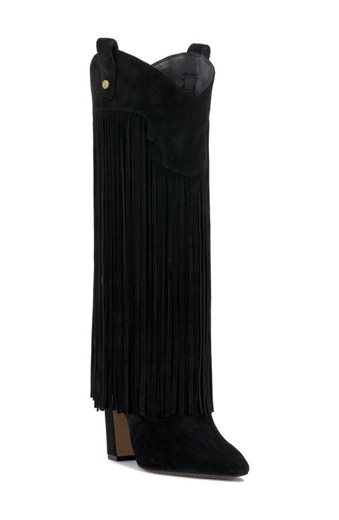 Shela Pointed Toe Western Boot (Women) (Regular & Wide Calf)