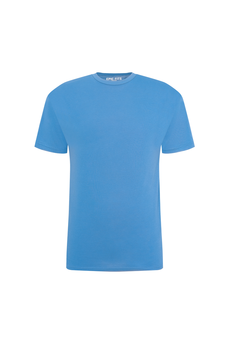 Crew Neck T-Shirts, Alternate, color, Blues Crew