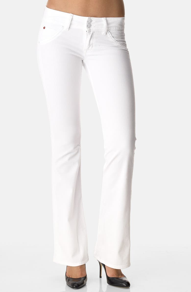 Hudson Jeans Signature Flap Pocket Bootcut Stretch Jeans, Main, color, 