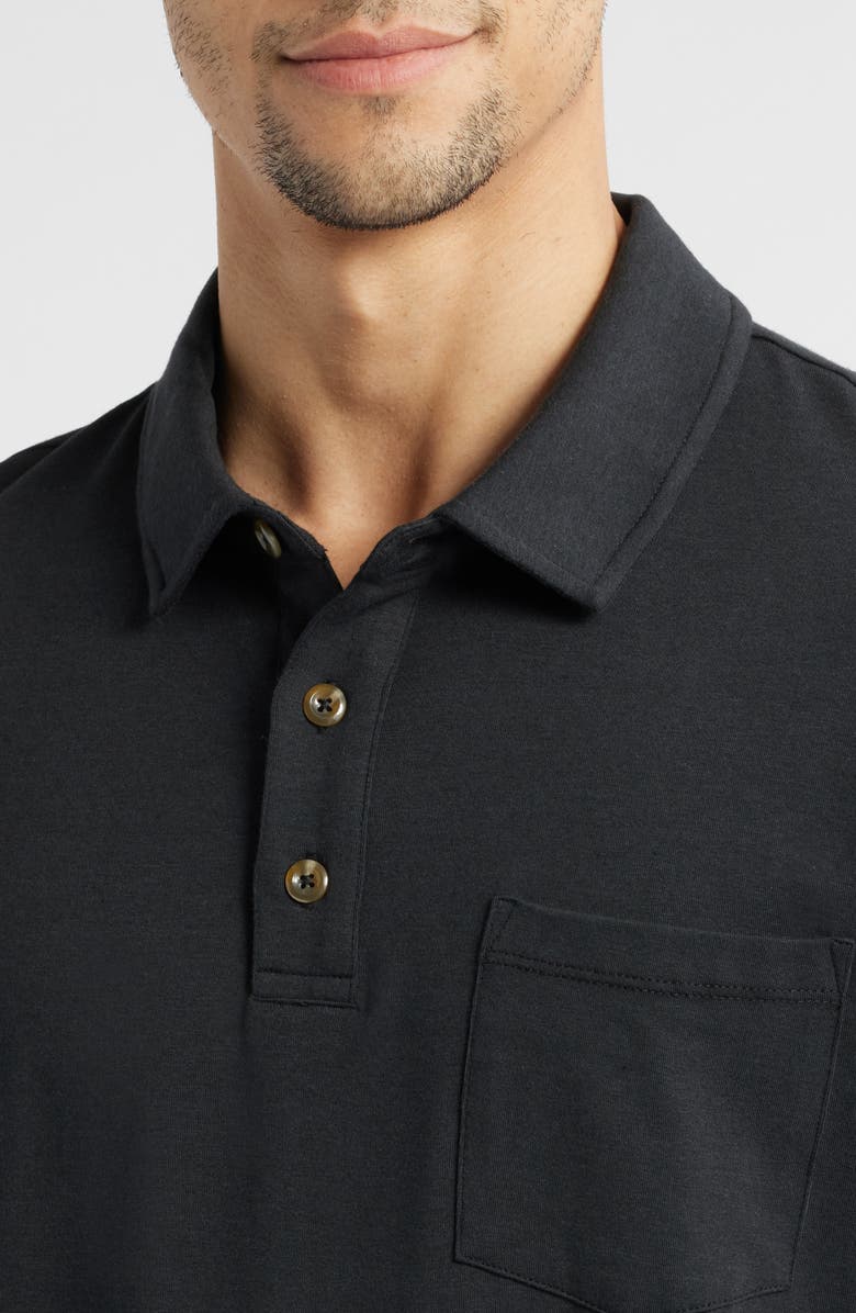 Free Fly Current Performance Polo, Alternate, color, Black