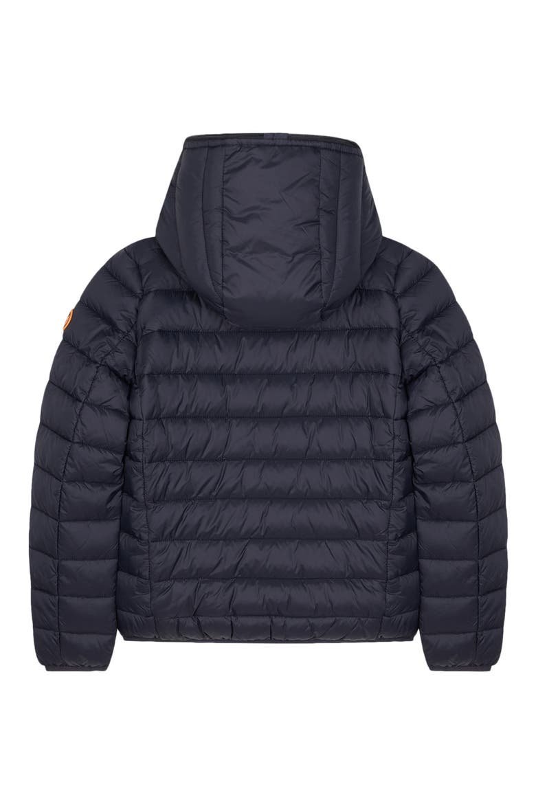 Water Resistant Fleece Lined Hooded Jacket, Alternate, color, BLACK