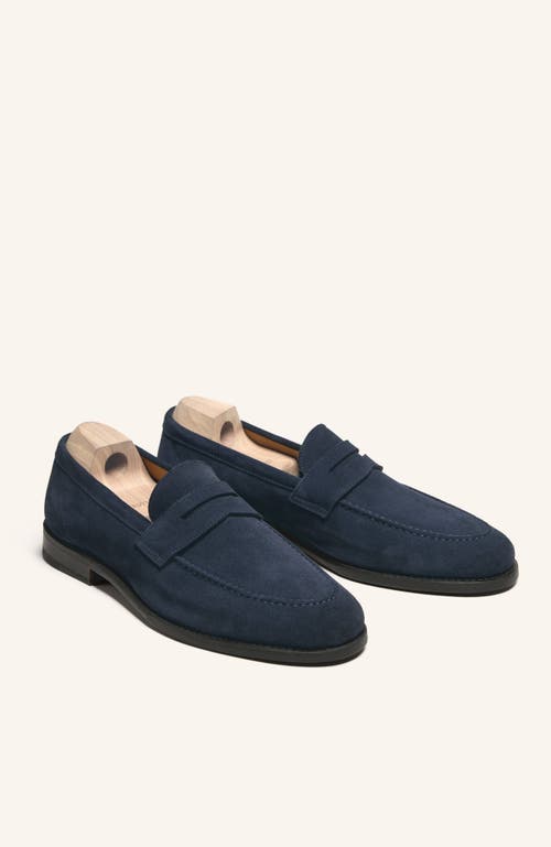 Myrqvist Lysekil Ii Penny Loafers In Navy