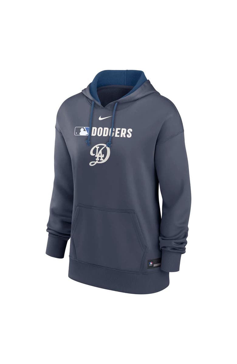 Nike Women's Nike Royal Los Angeles Dodgers Authentic Collection City Connect Performance Pullover Hoodie, Alternate, color, 