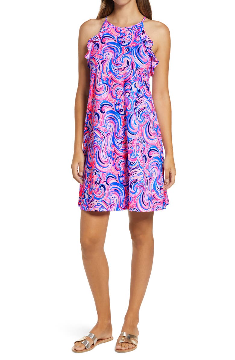 Lilly Pulitzer<sup>®</sup> Billie Ruffle Swing Dress, Main, color, 
