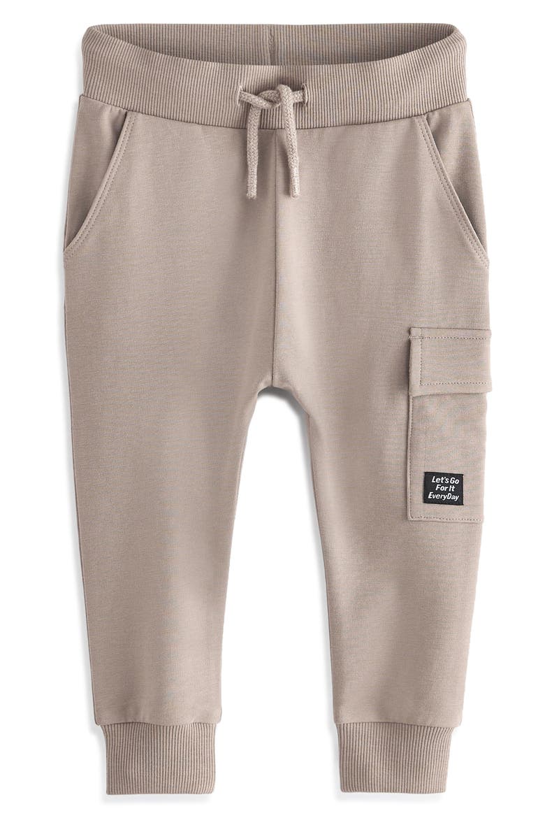 Kids' Stretch Cotton Utility Skinny Joggers, Main, color, GREY