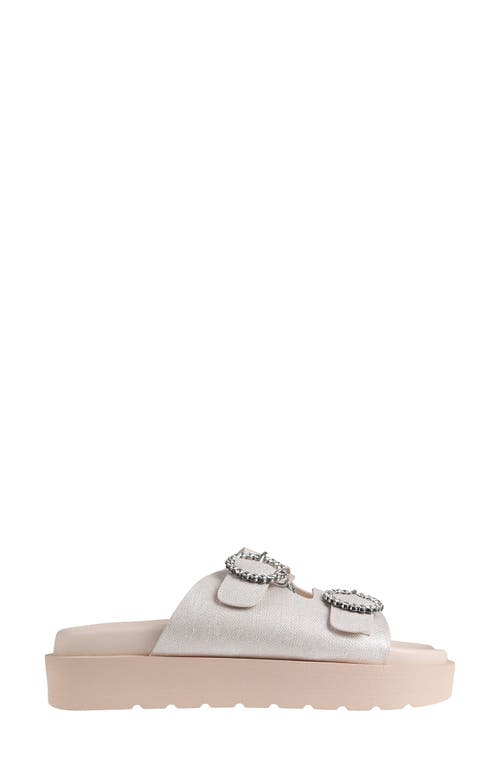 Bebe Platform Slide Sandal