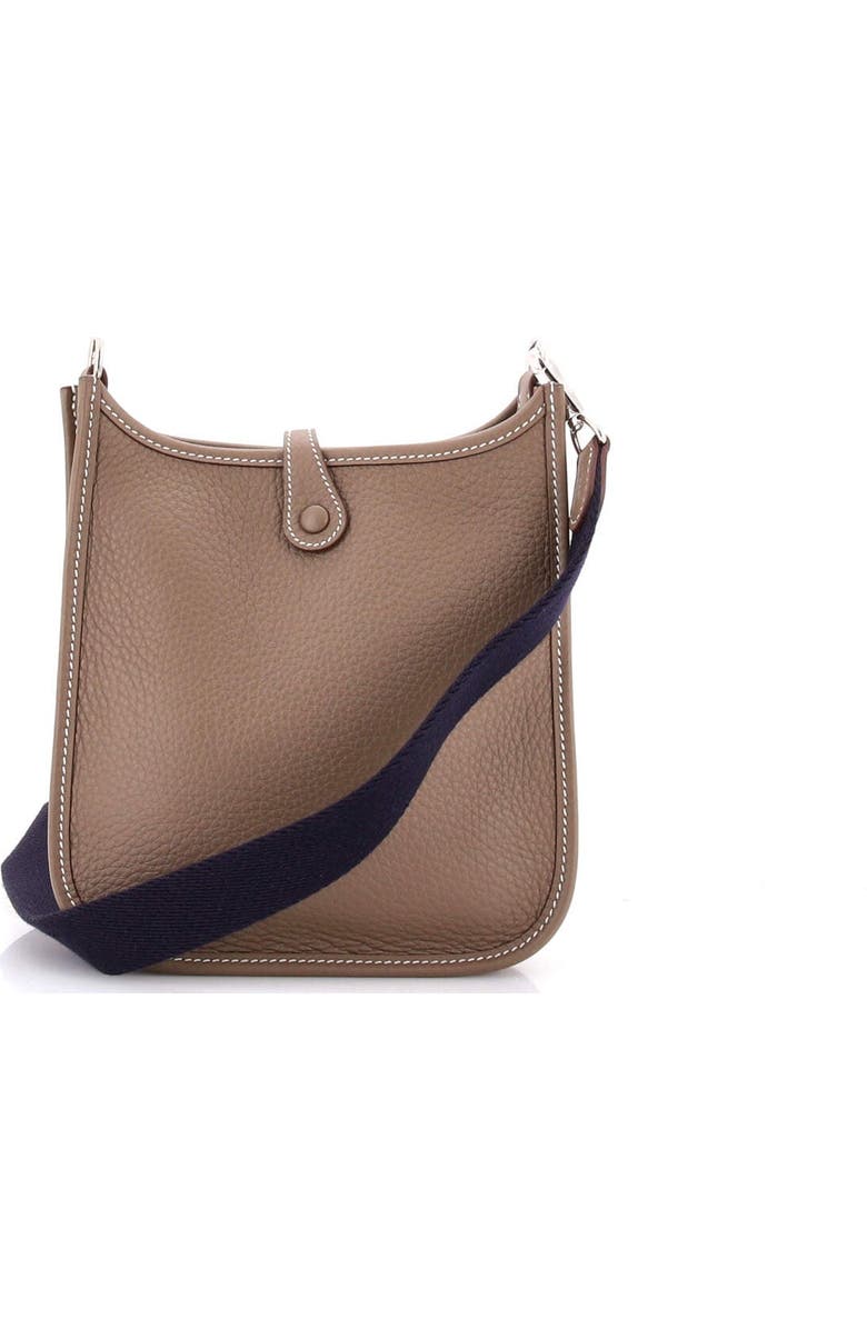 Pre-Owned Hermes Evelyne Bag Gen III Clemence TPM, Alternate, color, Etoupe
