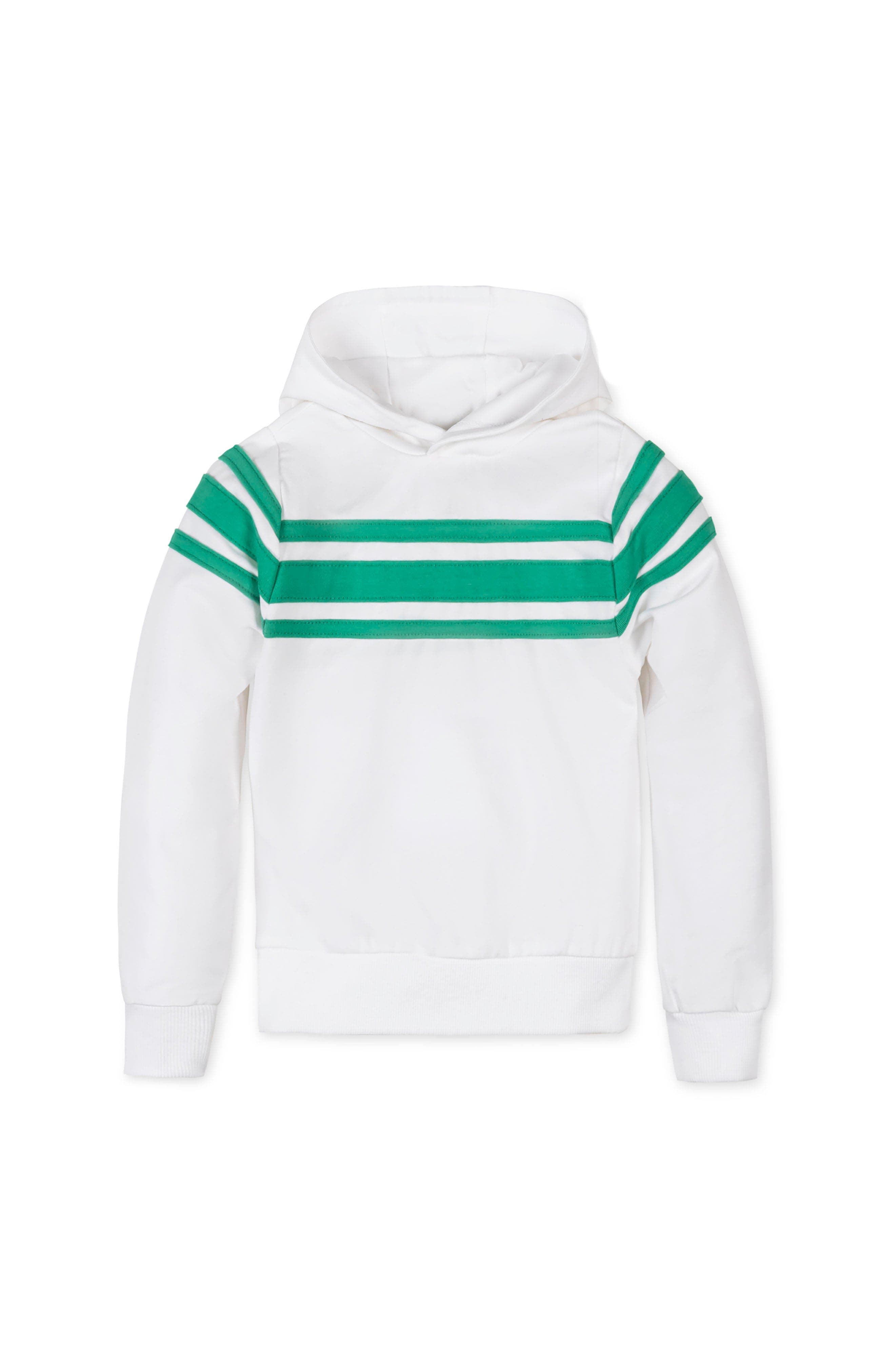 selected White with Green