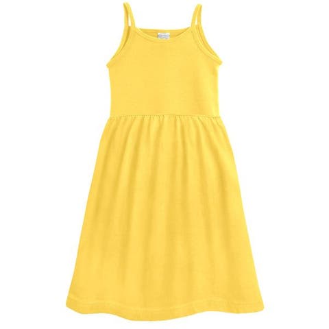 Girls Soft Organic Cotton Empire Camisole Sundress (Toddler, Little Kid & Big Kid)
