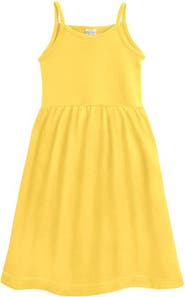 CITY THREADS Girls Soft Organic 100% Cotton Empire Camisole Sundress