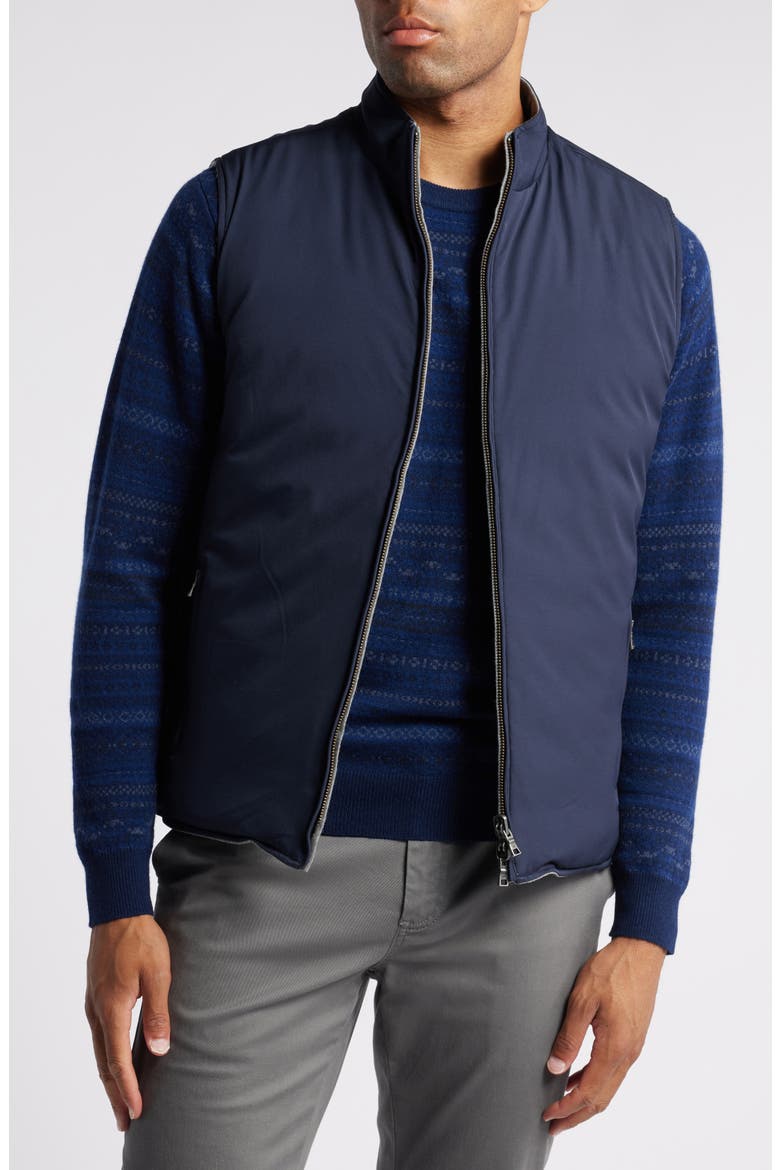 Crown Crafted Whistler Reversible Quilted Vest, Alternate, color, NICKEL