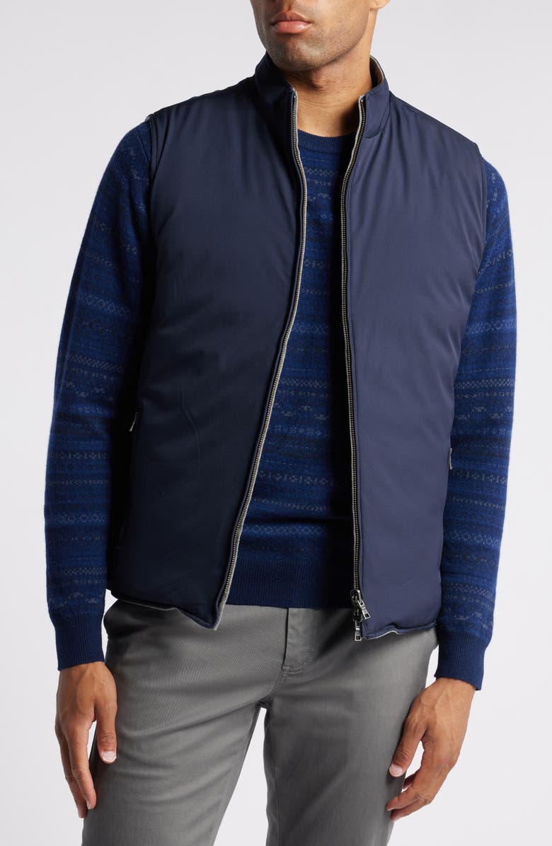 Peter Millar Crown Crafted Whistler Reversible Quilted Vest, Alternate, color, 