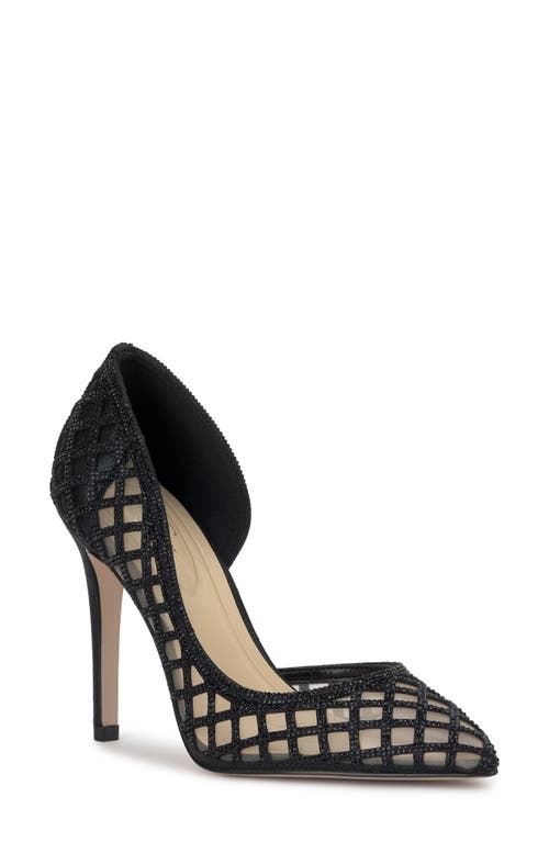 Jessica Simpson Prizma 8 Half D'orsay Pump In Animal Print