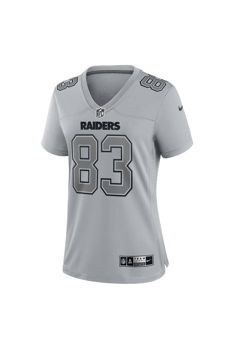 Women's Nike Darren Waller Gray Las Vegas Raiders Atmosphere Fashion Game Jersey, Alternate, color, Gray