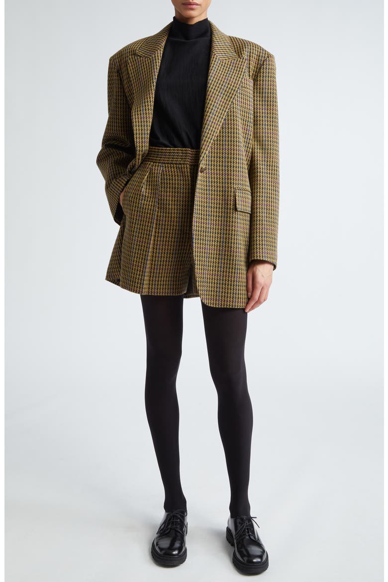Atlanta Houndstooth Wool Blend Blazer, Alternate, color, BROWN HOUNDSTOOTH