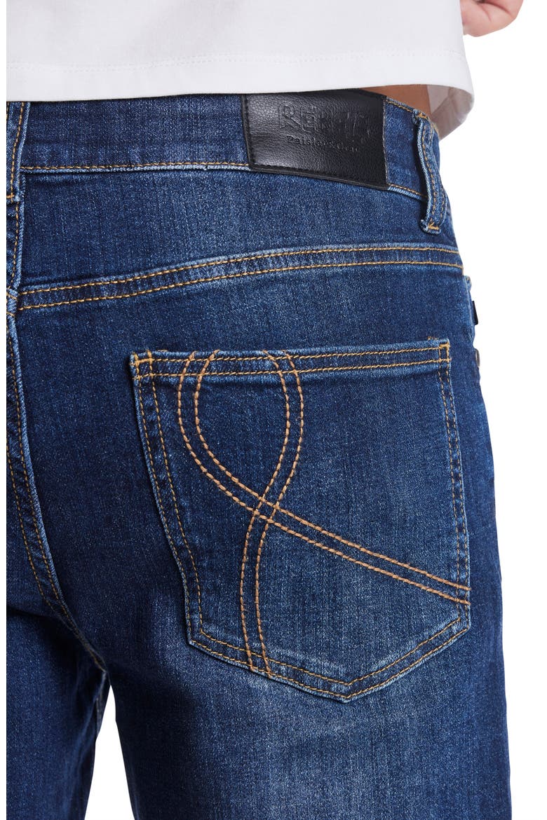 Rebel Skinny Jeans, Alternate, color, DARK BLUE