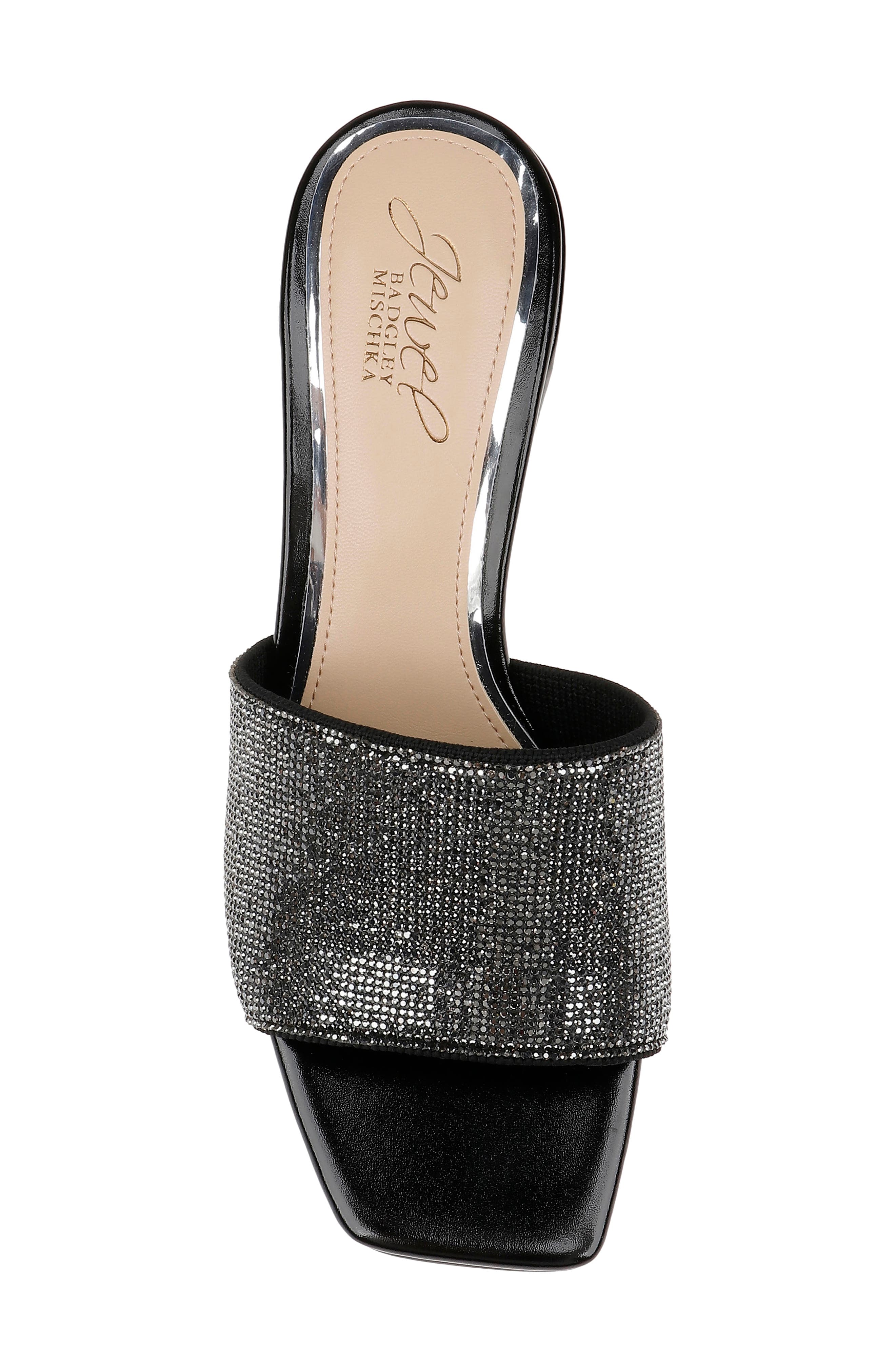 Jewel Badgley Mischka Harlyn Slide Sandal, Alternate, color, 