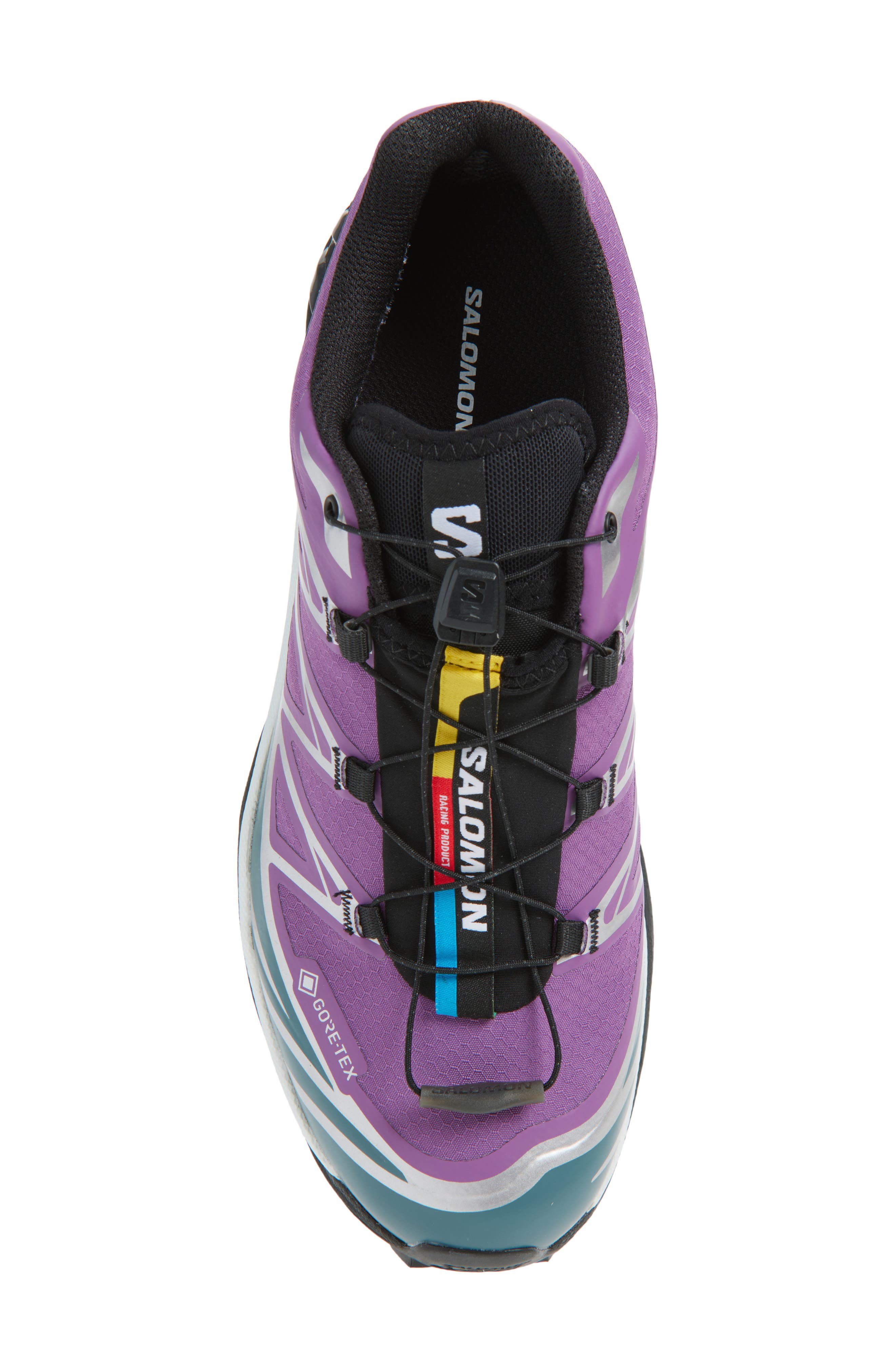 Salomon XT-6 Gore-Tex<sup>®</sup> Waterproof Sneaker, Alternate, color, Concord Grape/ Stormy Weather