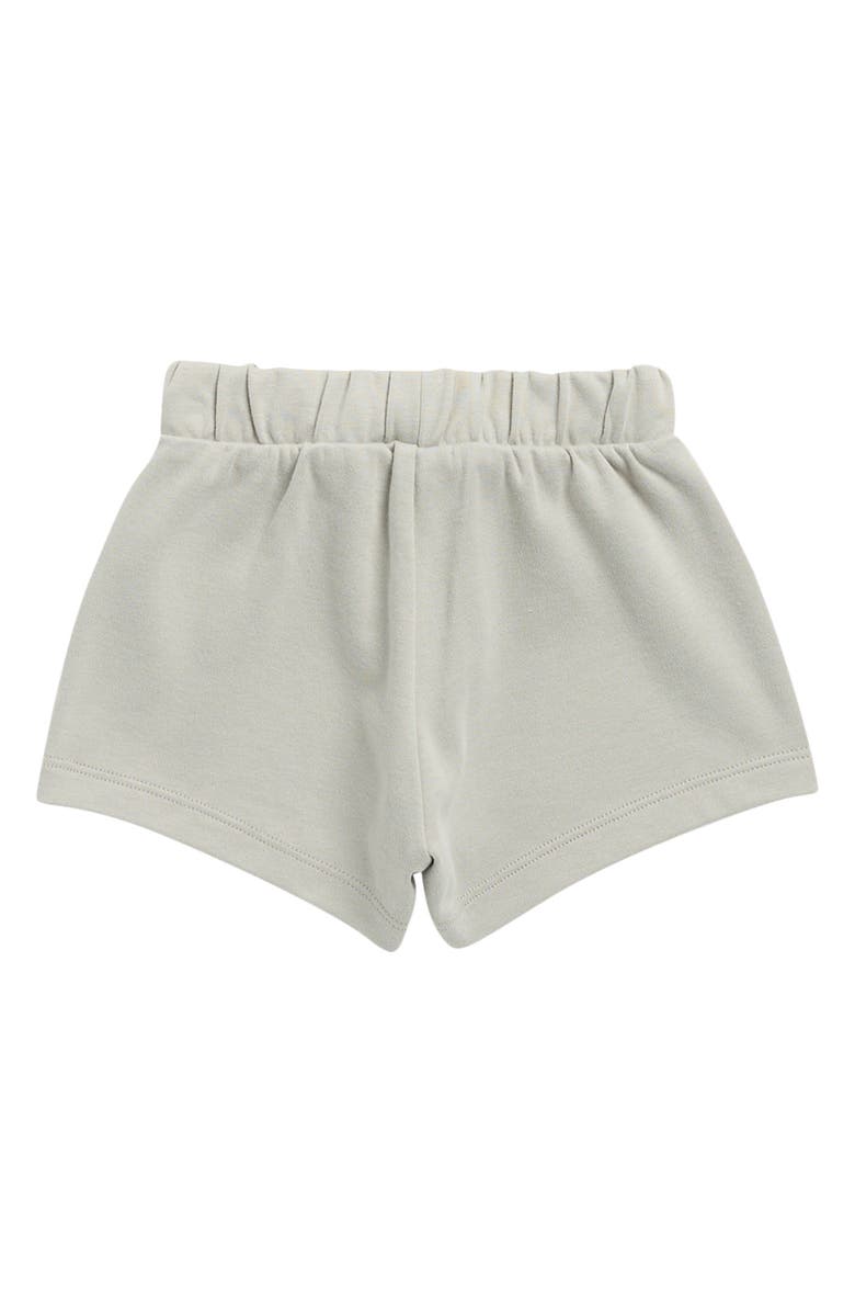 QUINCY MAE Kids' Play Organic Cotton Shorts, Alternate, color, Sage