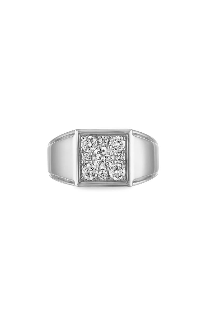 Esquire Sterling Silver Diamond Ring, Alternate, color,