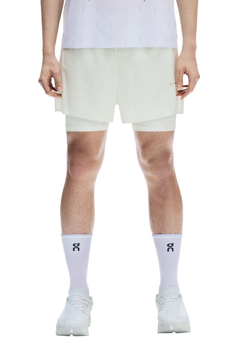 x PAF 2-in-1 Performance Running Shorts, Main, color, ICE/ GALE