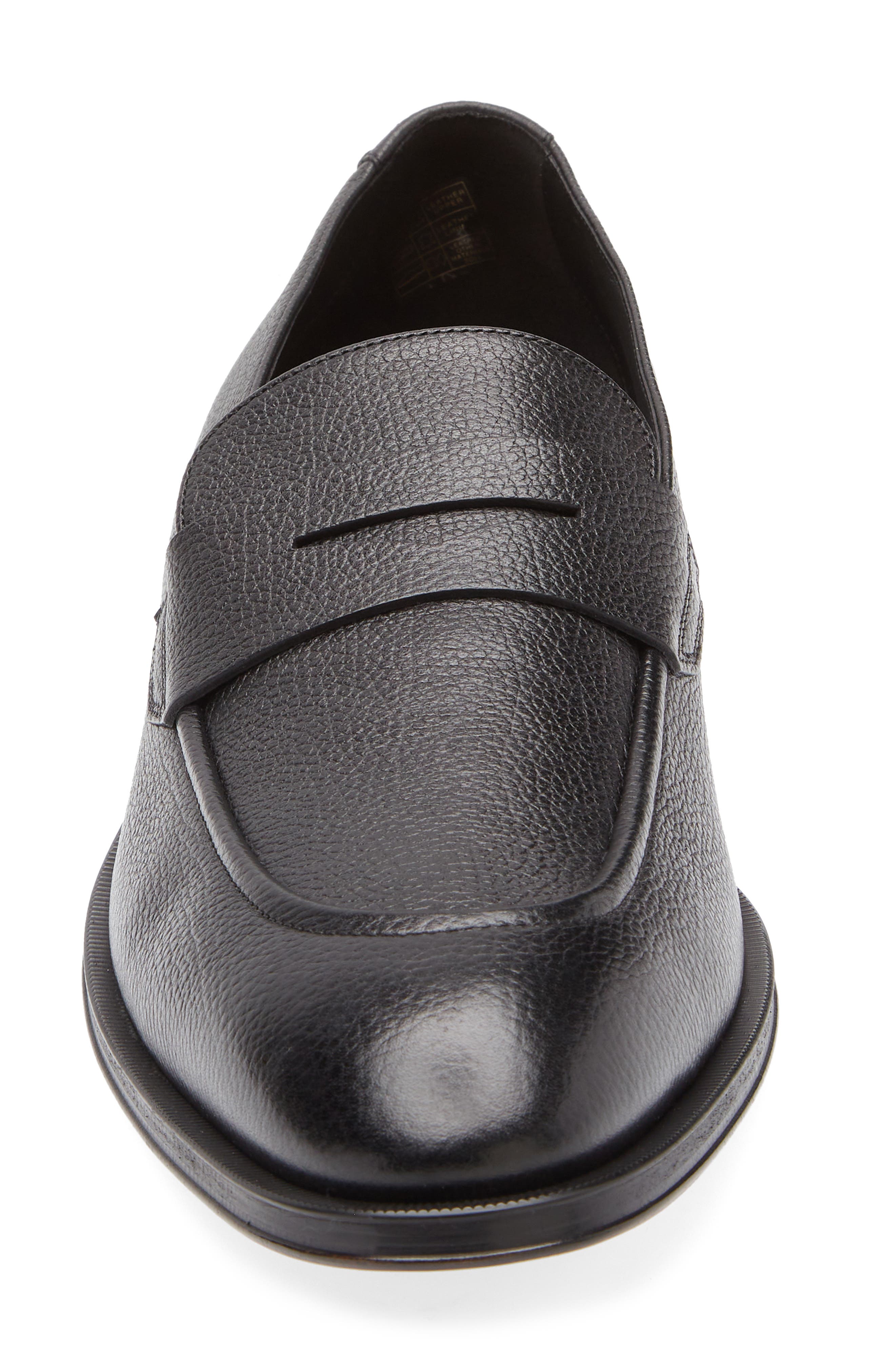 BOSS Derrek Penny Loafer, Alternate, color, Black