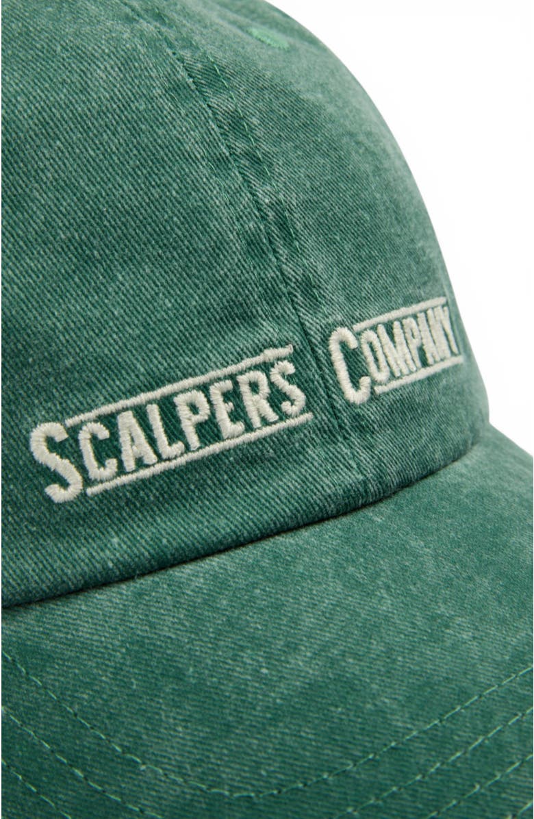 Scalpers Vintage Style Cap, Alternate, color, Green