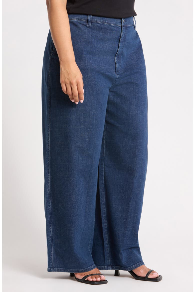 High Waist Roomy Wide Leg Jeans, Alternate, color, MIDNIGHT INDIGO