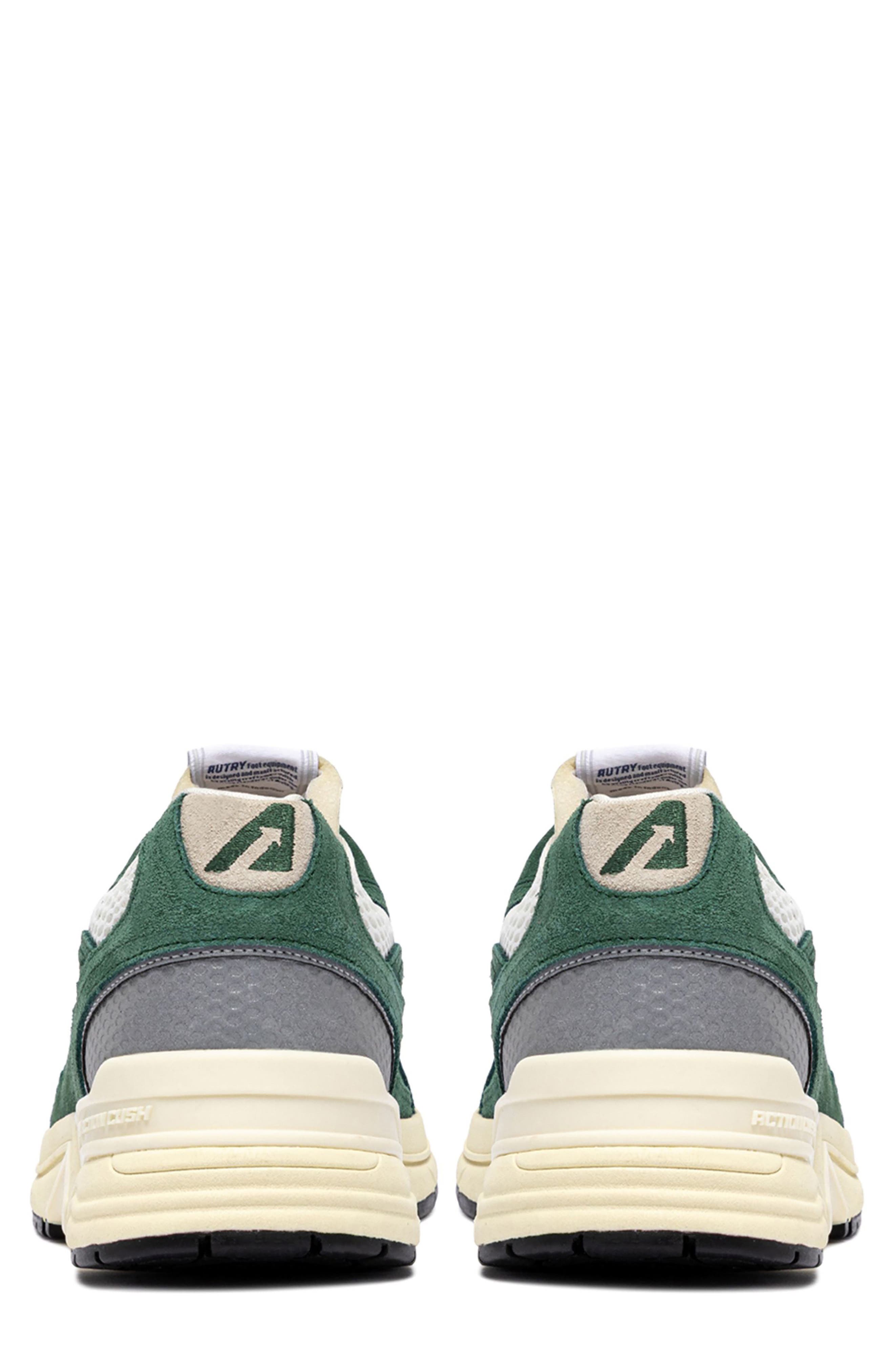 Medalist Super Vintage Low Sneaker, Alternate, color, MALACHITE/ SILVER