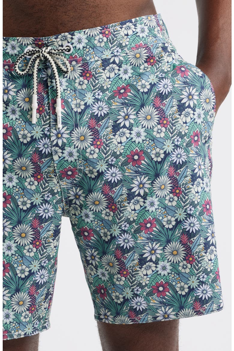 Ponderosa Swim Trunks, Alternate, color, BLACK