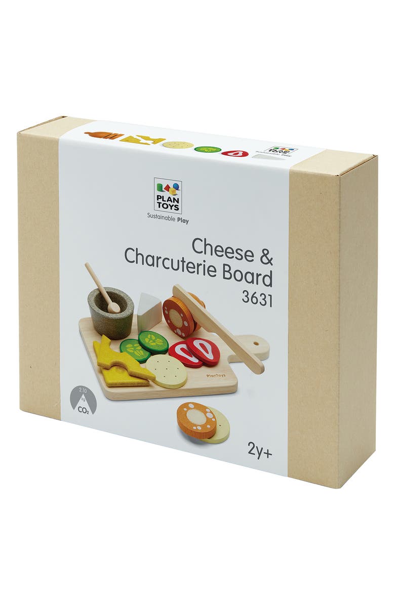 PlanToys<sup>®</sup> Cheese & Charcuterie Board Playset, Alternate, color, Assorted