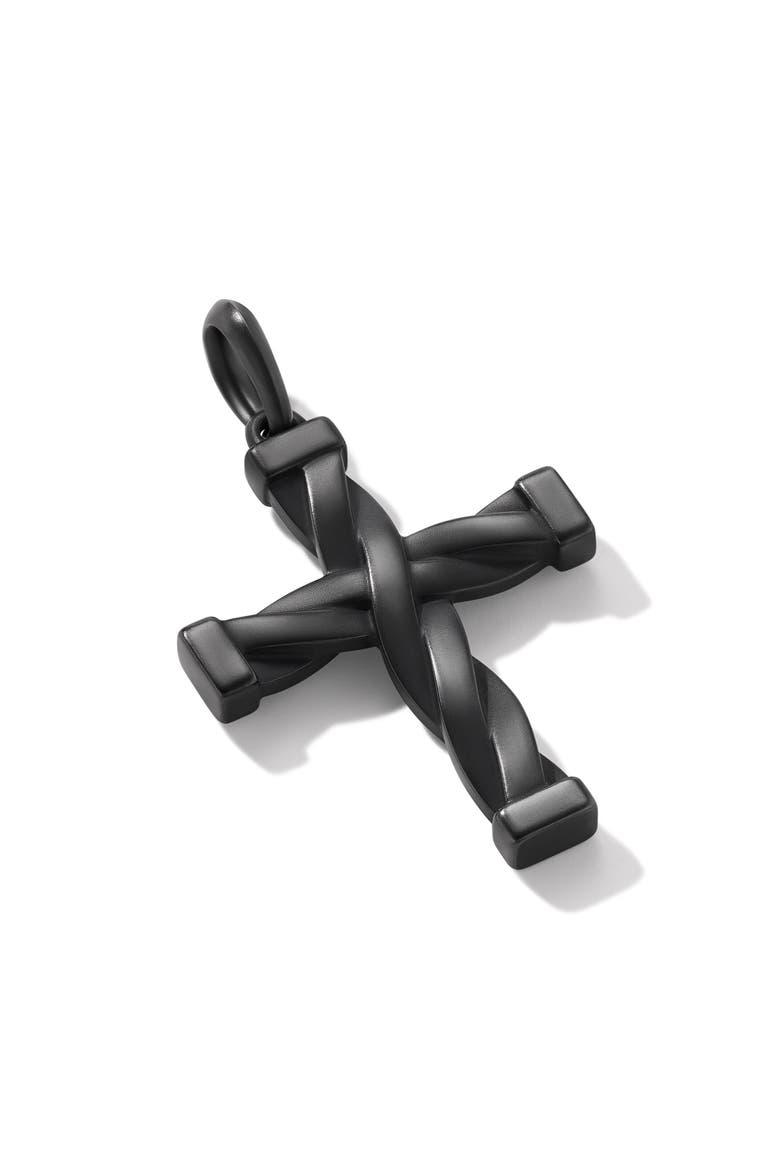 Helios™ Cross Pendant, Alternate, color, BLACK TITANIUM