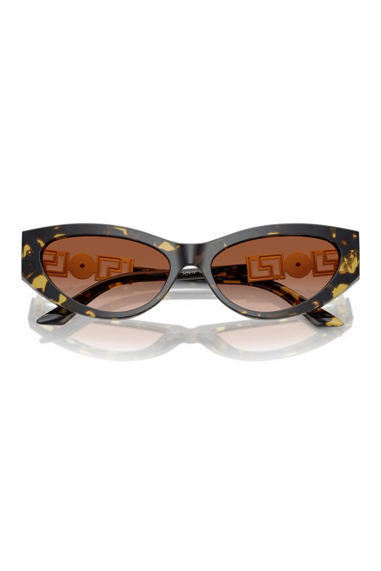 56mm Cat Eye Sunglasses, Alternate, color, HAVANA