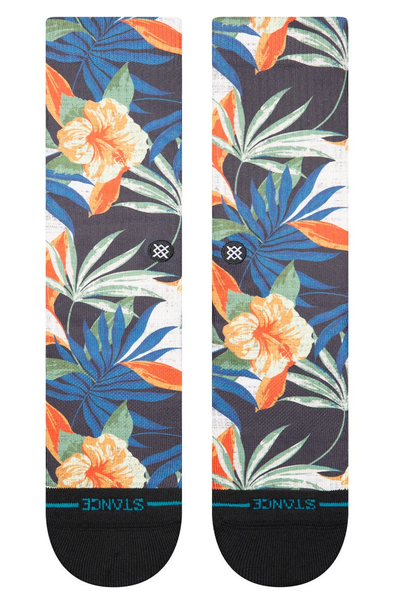 Stance Tiki Tides Crew Socks, Alternate, color, 