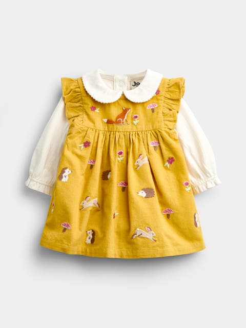 Kids' Embroidered Dress And Bodysuit Set (baby)