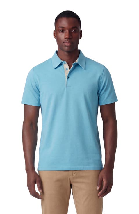 Mens Knit Polo