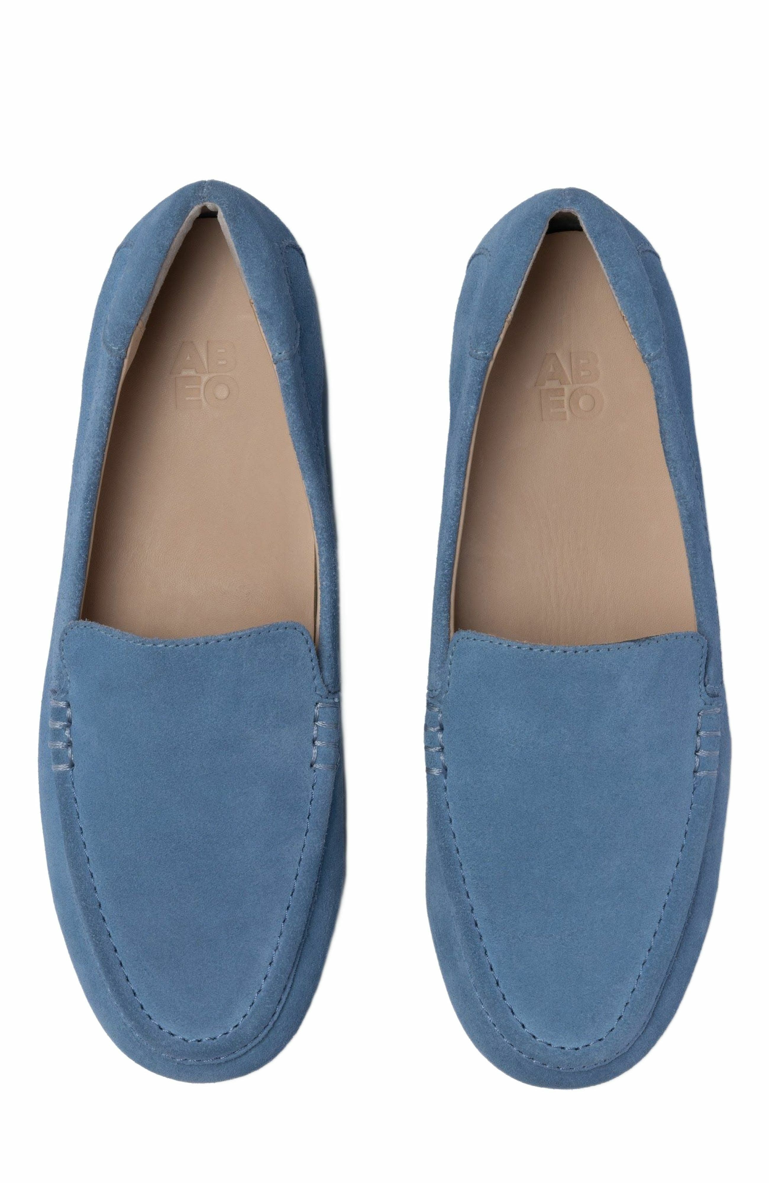 Harbor Loafer, Alternate, color, Faded Denim Suede - Regular