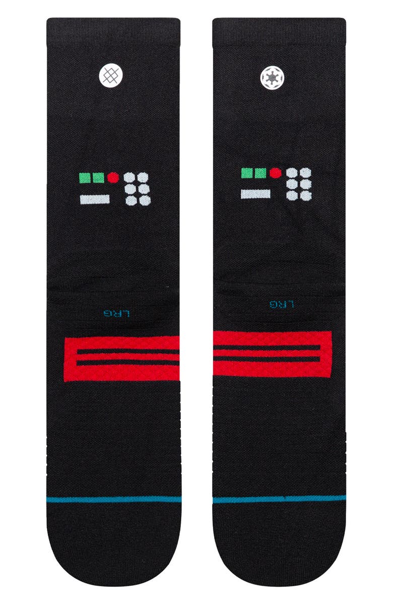 Stance Star Wars<sup>®</sup> Dark Side Crew Socks, Alternate, color, Black