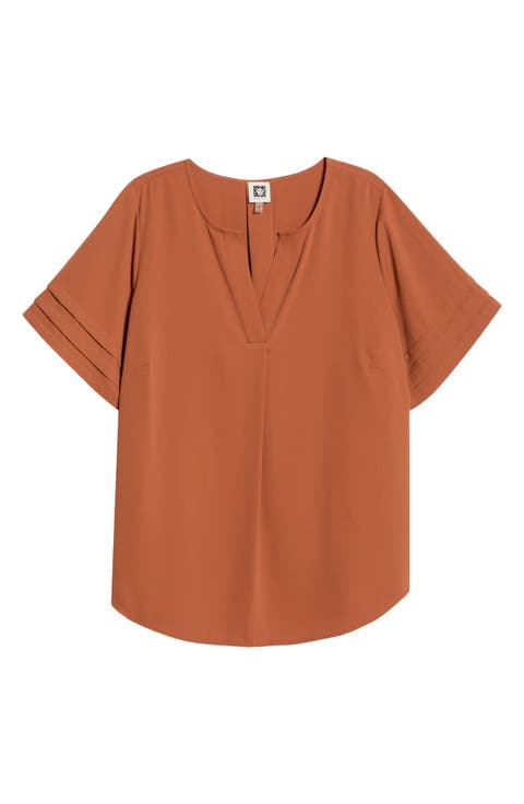 Pleat Popover Top (Plus)
