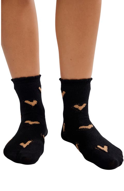 Cupid's Bow Crew Socks