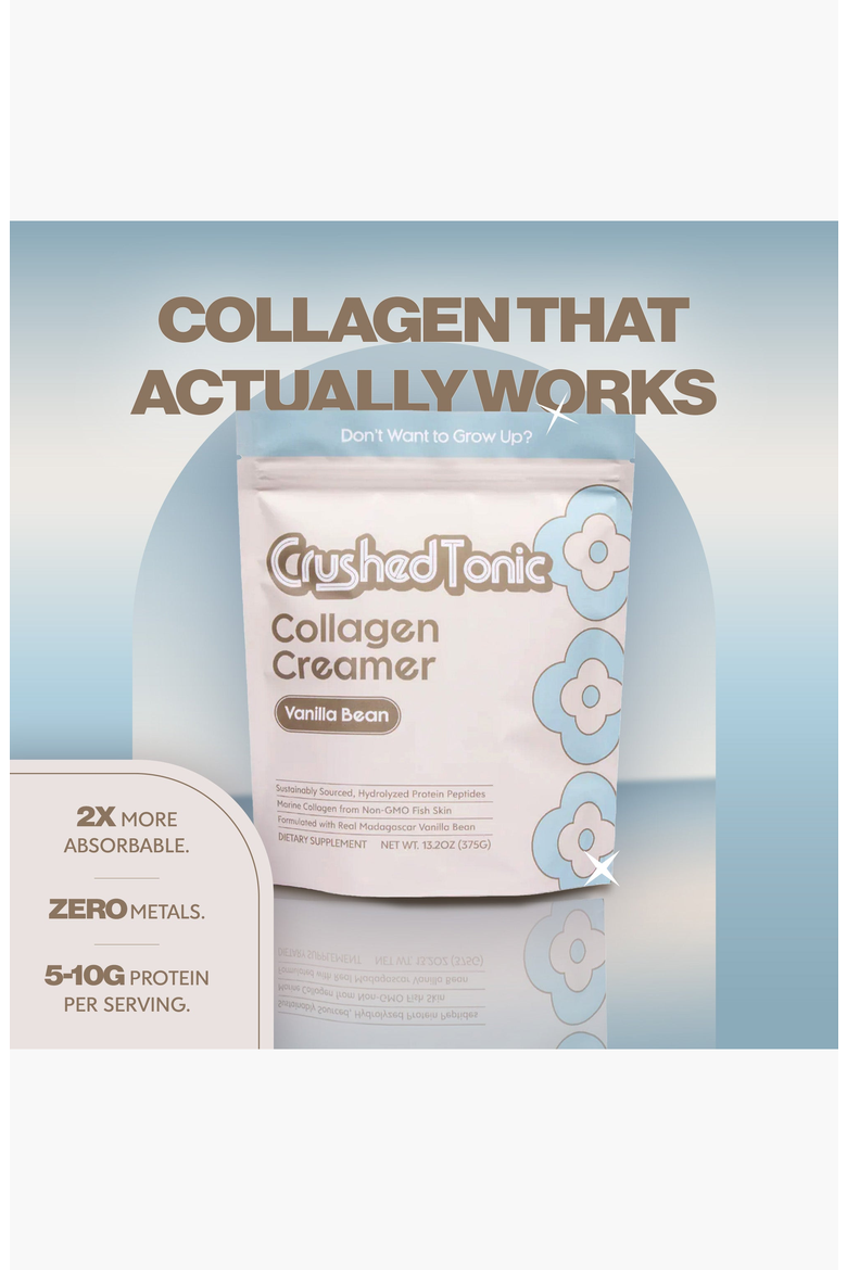Vanilla Bean Collagen Creamer, Alternate, color, Marine Collagen