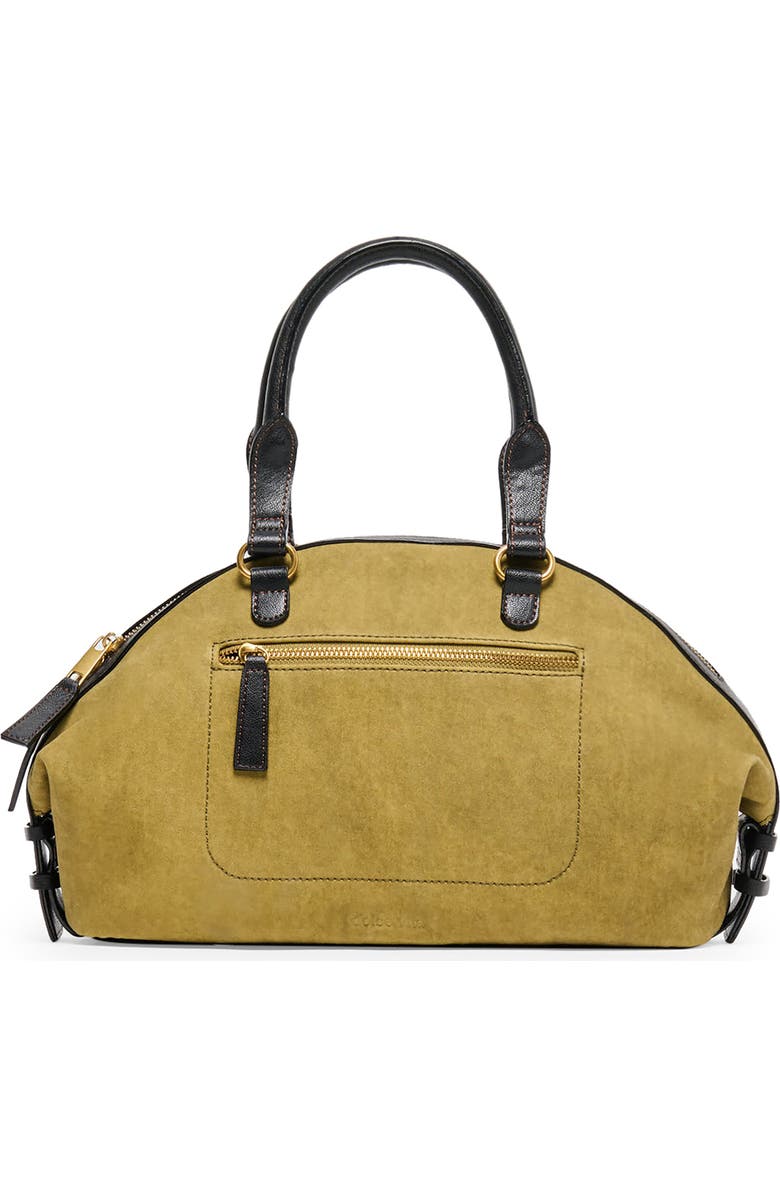 Dolce Vita Sion Cotton Canvas Satchel, Alternate, color, Olive